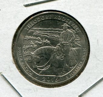 2016 P Theodore Roosevelt Quarter-B.U.