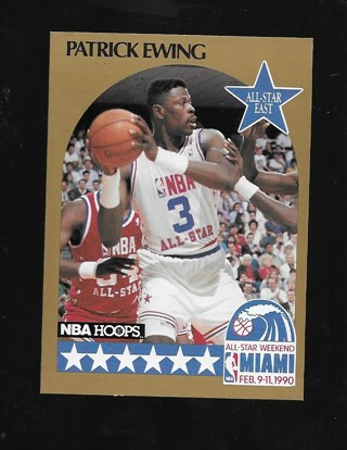 1990 HOOPS PATRICK EWING #4