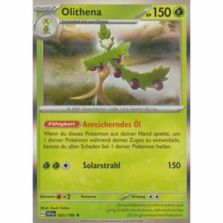  Tradingcard - Pokemon 2023 german Olithena 023/198 Holo  ultra rare