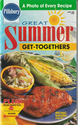 Soft Covered Recipe Book: Pillsbury: Summer Get Togethers