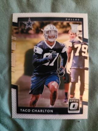 2017 Donruss Optic Rookie Taco Charlton