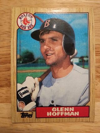 87 Topps Glenn Hoffman #374