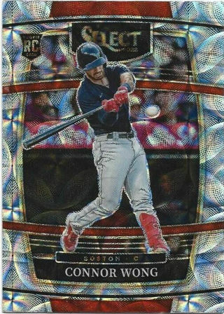 2022 SELECT CONNOR WONG SILVER SCOPE PRIZM REFRACTOR ROOKIE CARD 