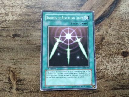 Yu-Gi-Oh Card Swords of Revealing Light - 1st Edition