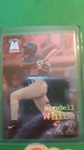 randell white baseball card free shipping