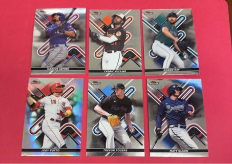 2022 Topps Finest baseball lot