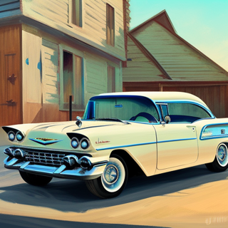 Listia Digital Collectible: '56 Chevy Impala