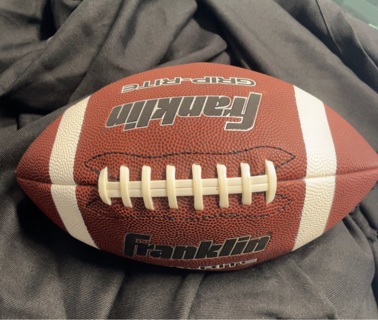 Franklin full sized grip-rite football 