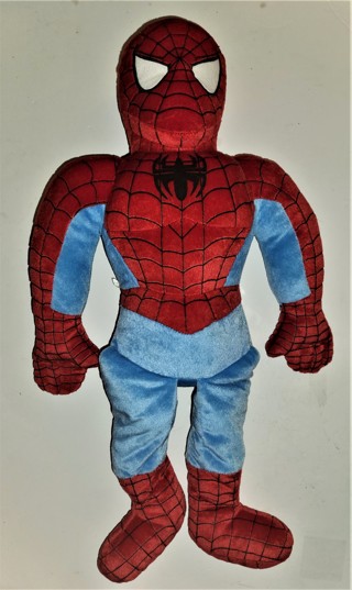 Marvel Spider-Man stuffed doll - 24" tall - 14 oz. - VG pre-owned condition