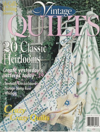 Quilting Magazine: McCall's Quilting: Vintage Quilts