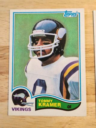 82 Topps Tommy Kramer #394