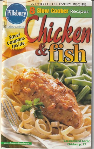 Soft Covered Recipe Book: Pillsbury: Chicken & Fish