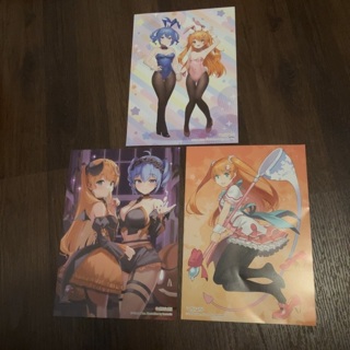 AmiAmi Exclusive Anime Girl Prints