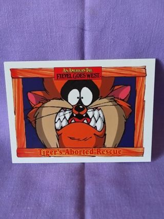 An American Tail Trading Card #89