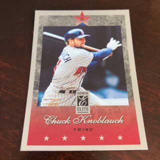 1997 Donruss Elite - [Base] #33 Chuck Knoblauch