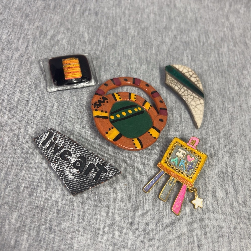 FREE: Lot Of Art Pins 