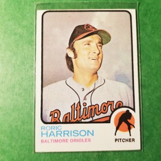 1973 - TOPPS BASEBALL CARD NO. 229 - RORIC HARRISON - ORIOLES