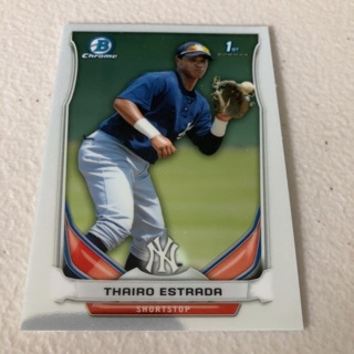 2014 Bowman Chrome - Prospects #BCP80  Thairo Estrada