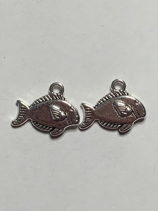 OCEAN/BEACH CHARMS~#44~SILVER~2 CHARMS~FREE SHIPPING!