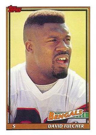 Tradingcard - 1991 Topps #250 - David Fulcher - Cincinnati Bengals