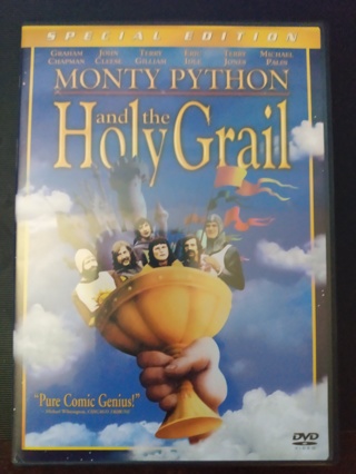 "Monty Python And The Holy Grail" DVD set. Mint