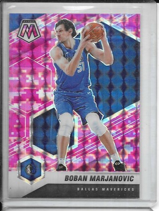 Boban Bojanovic 2020-21 Mosaic Mosaic Pink Camo #127