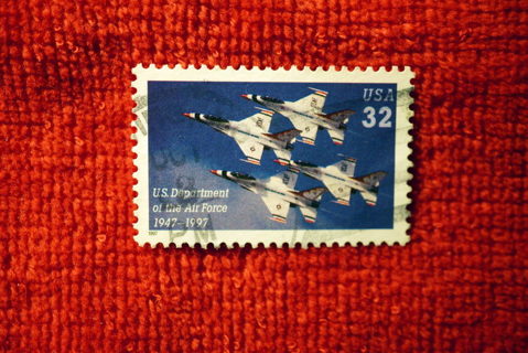 Scotts #3167 1997 32c "U.S. Department of the Air Force" U.S. Postage Stamp. 