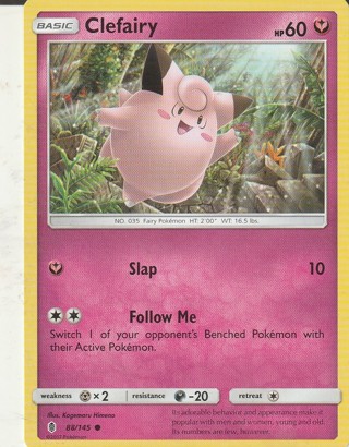 Pokemon Card: Clefairy