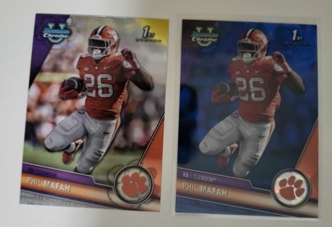 2023 Bowman U Phil Mafa Clemson Rookie Cards