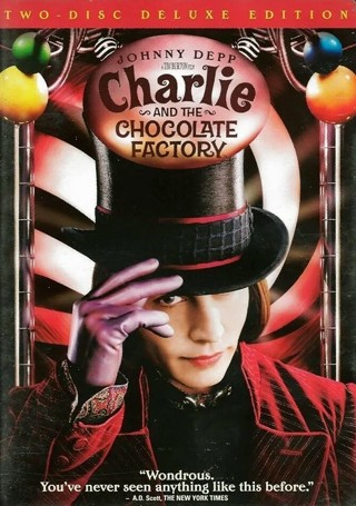 ( unopened) Charlie and The Chocolate Factory 2 DVD Set