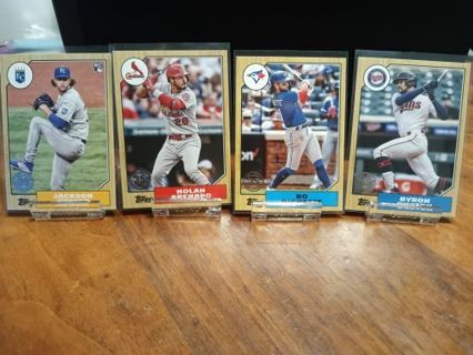 2022 TOPPS 1987 35TH ANNIVERSARY INSERT LOT!