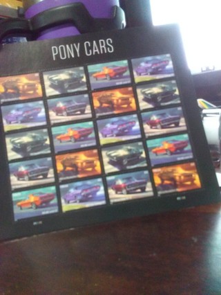 100 Brand New Limited Pony Cars Forever Stamps