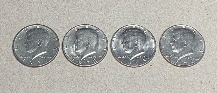 Vintage Half Dollar 50c Coins!