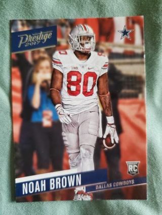 2017 Panini Prestige Rookie Noah Brown