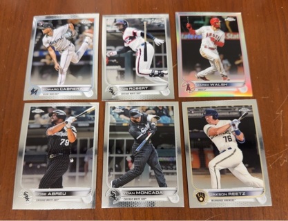 2022 Topps Chrome baseball lot