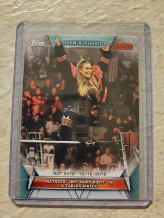 2019 Topps WWE Women's Division Matches and Moments #94 Natalya