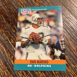 1990 Pro Set - [Base] #181 Dan Marino