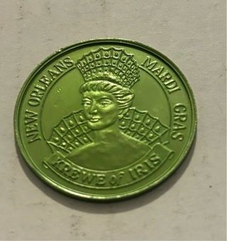 Rare New Orleans Green Uncirculated Mardi Gras Queen Coin 3 Day Flash Sale View Other Auctions 