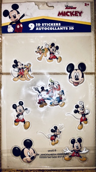  Mickey Mouse and Co Stickers NIP