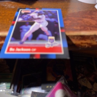 1988 donruss bo Jackson baseball card 