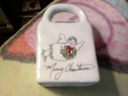 ceramic christmas bag 