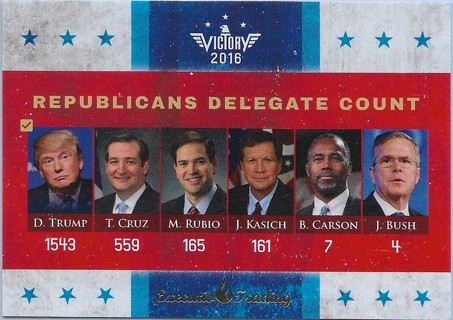 2016 Victory 2016 #22 Republican Delegate Count