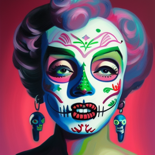 Listia Digital Collectible: Sugar Skull Starlet