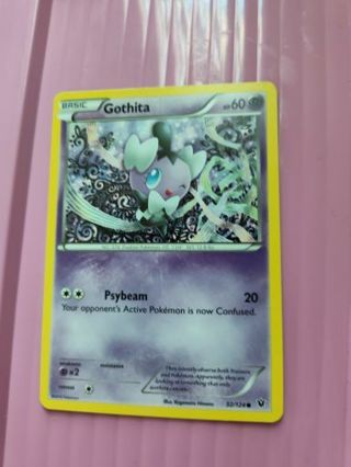 Gothita Pokemon Card