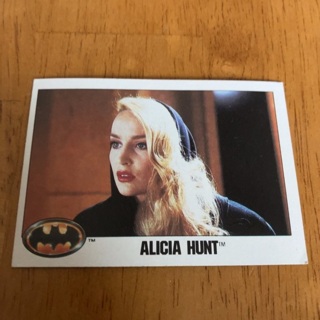 1989 Topps Batman - [Base] #12 Alicia Hunt