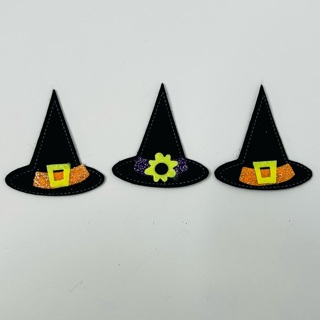 Halloween Witch Hat Felt Stickers 