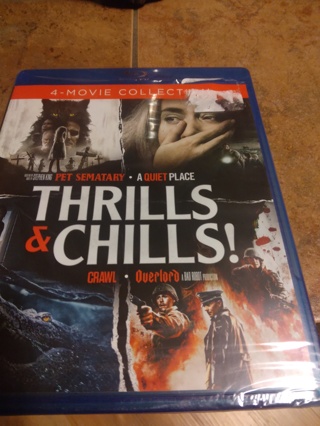 Thrills and chills4 movies Factory sealed