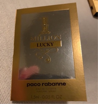 1 Millon Lucky Mens Sample Spray