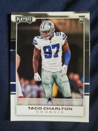 2017 Panini Playoff Rookie Taco Charlton