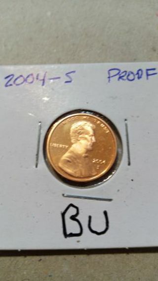 2004-S PROOF BEAUTIFUL UNCIRCULATED LINCOLN PENNY.. HIGHEST BIDDER WINS